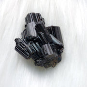 BLACK TOURMALINE CLUSTER