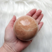PEACH MOONSTONE SPHERE