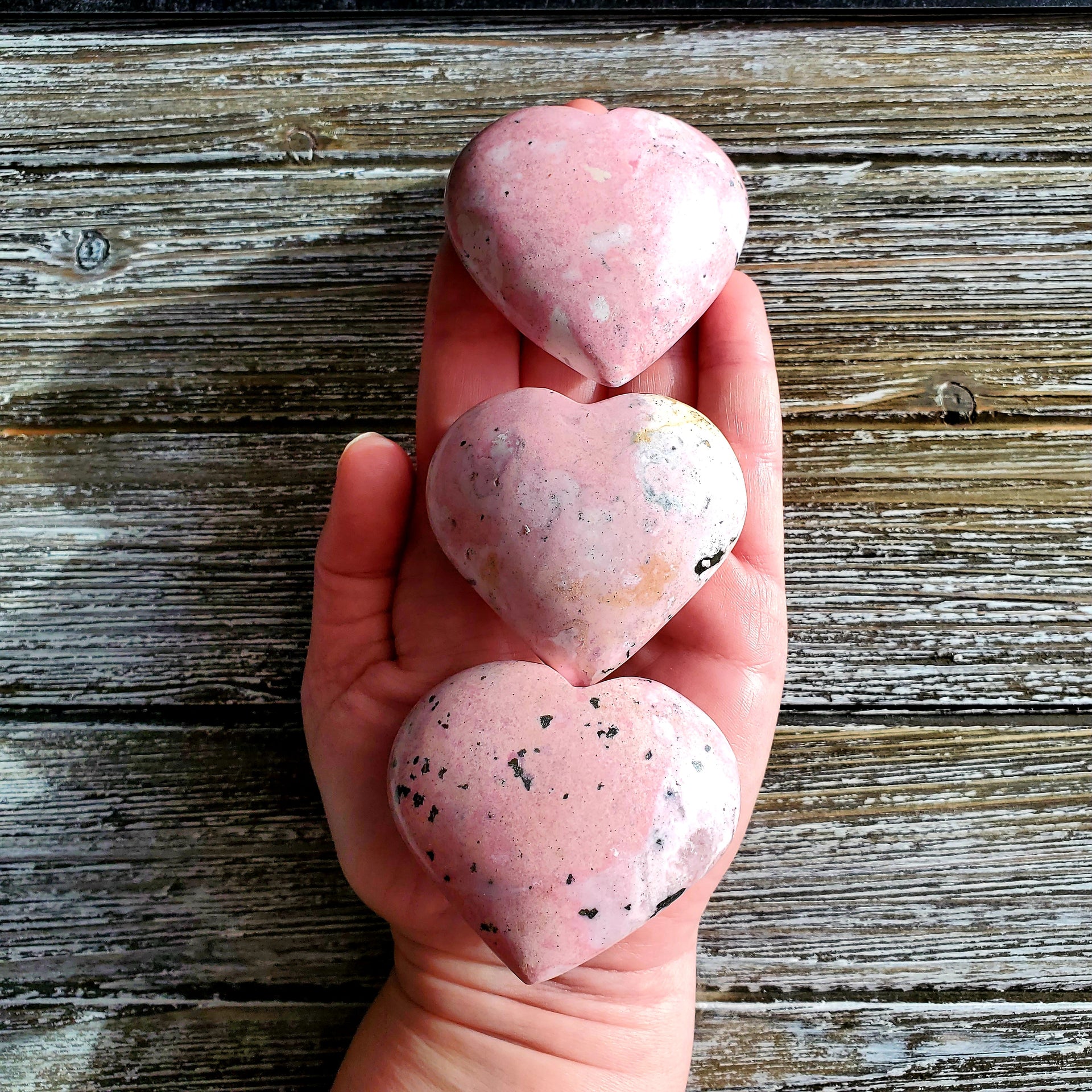 RHODOCHROSITE HEART