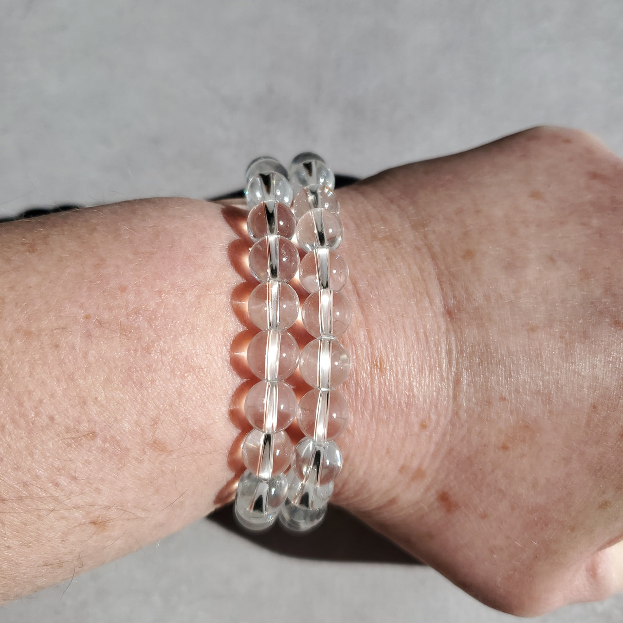 CLEAR QUARTZ BRACELET