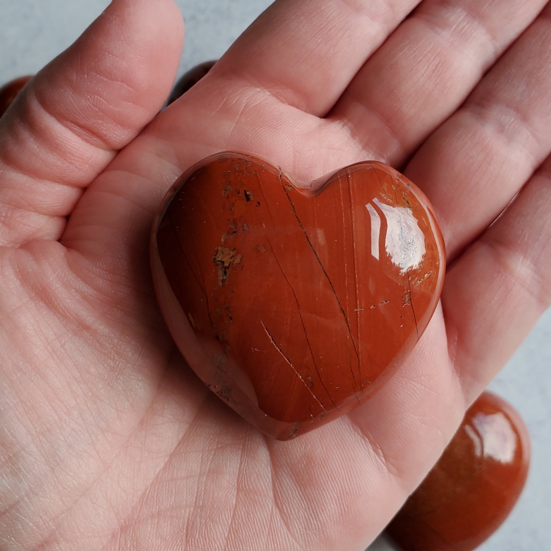 RED JASPER HEART
