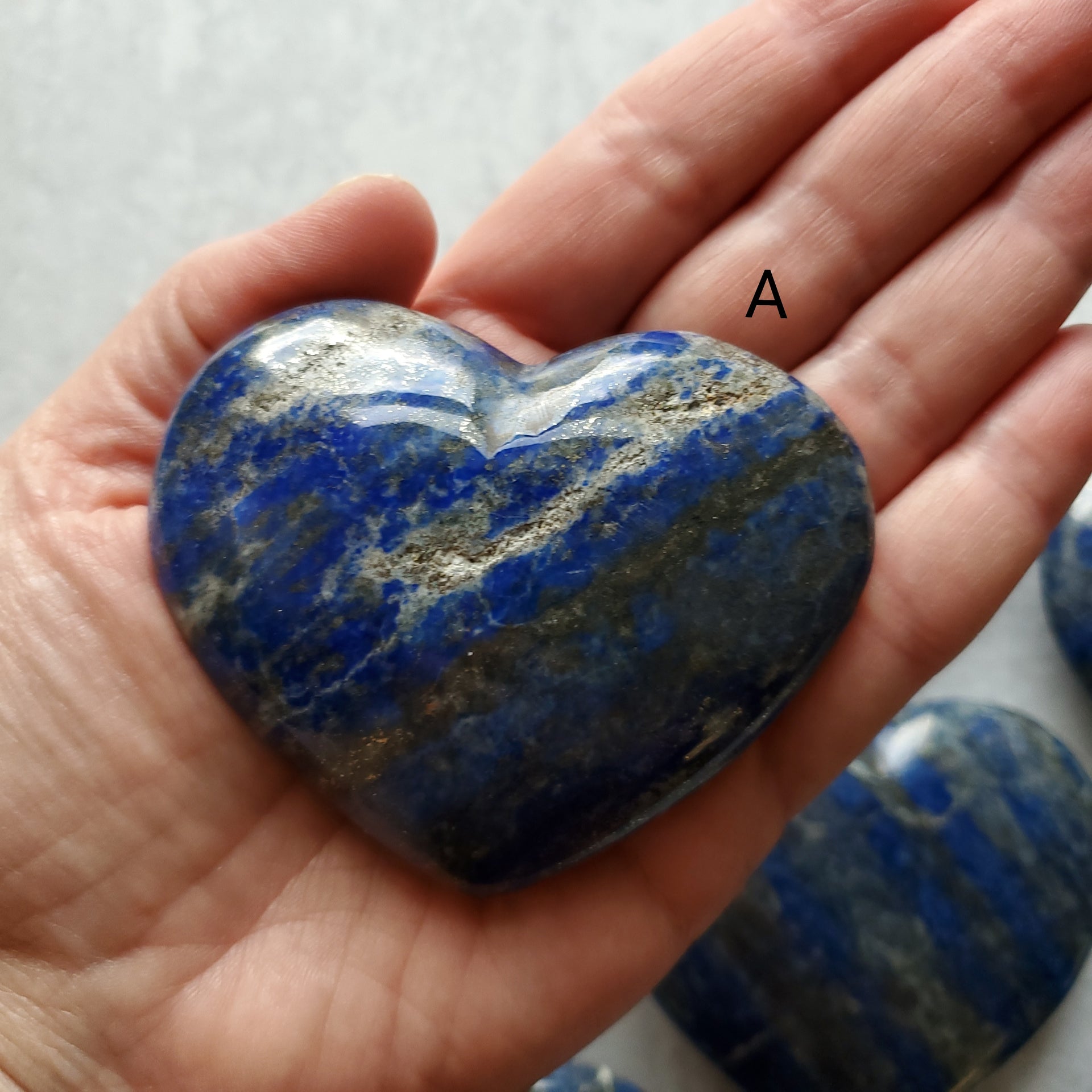LAPIS LAZULI HEART