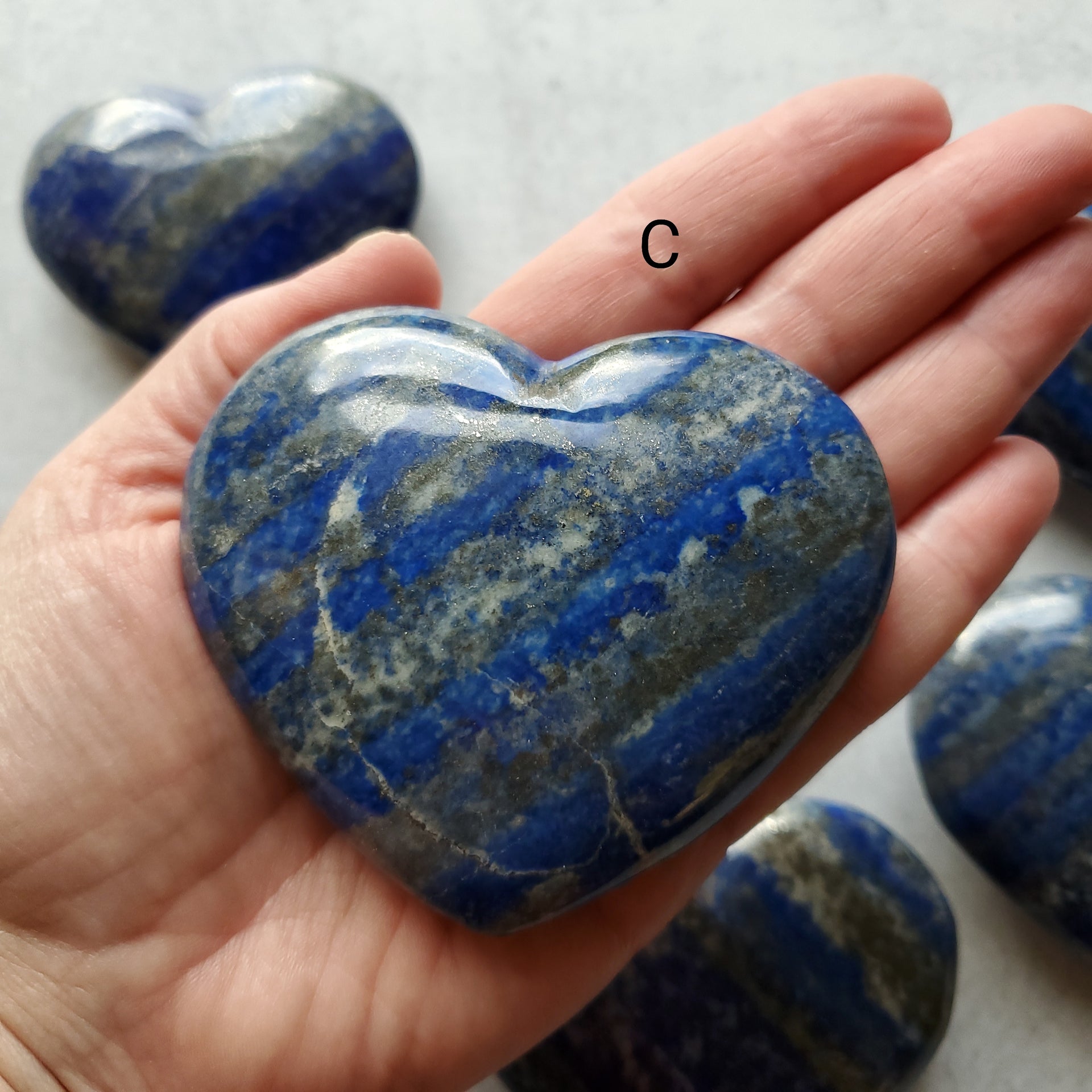 LAPIS LAZULI HEART