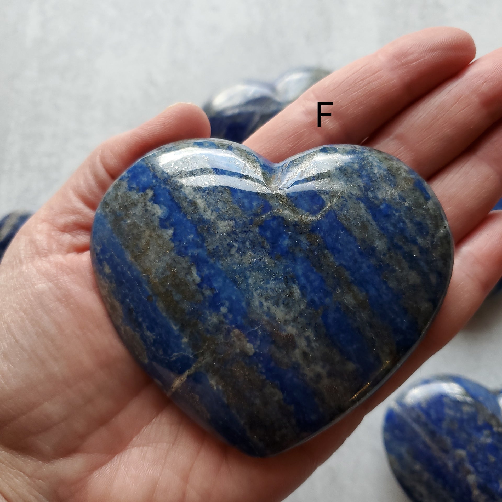 LAPIS LAZULI HEART