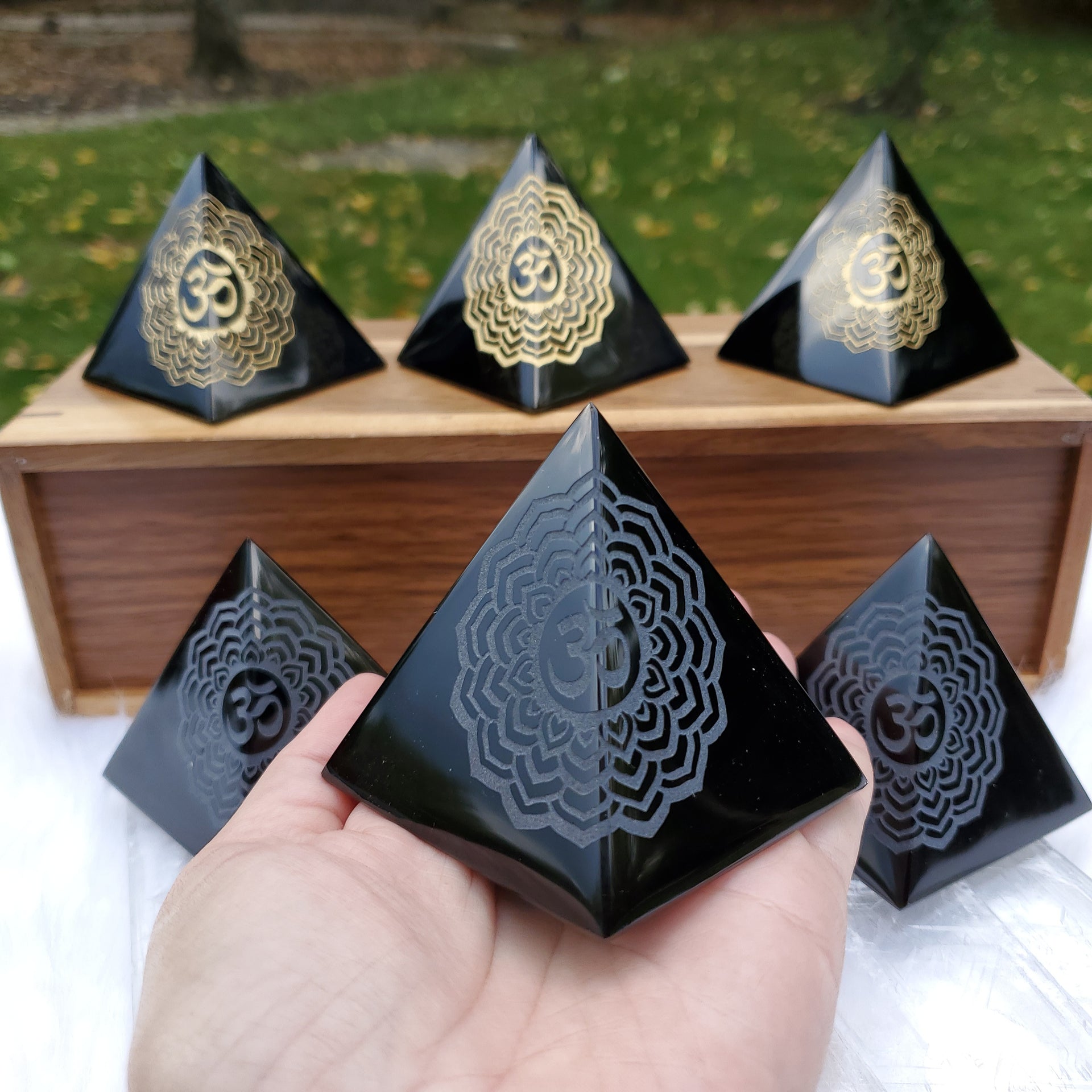 OBSIDIAN PYRAMID