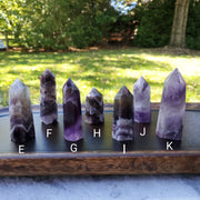 CHEVRON AMETHYST POINT