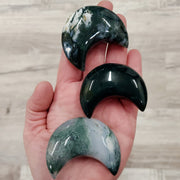 MOSS AGATE MOON