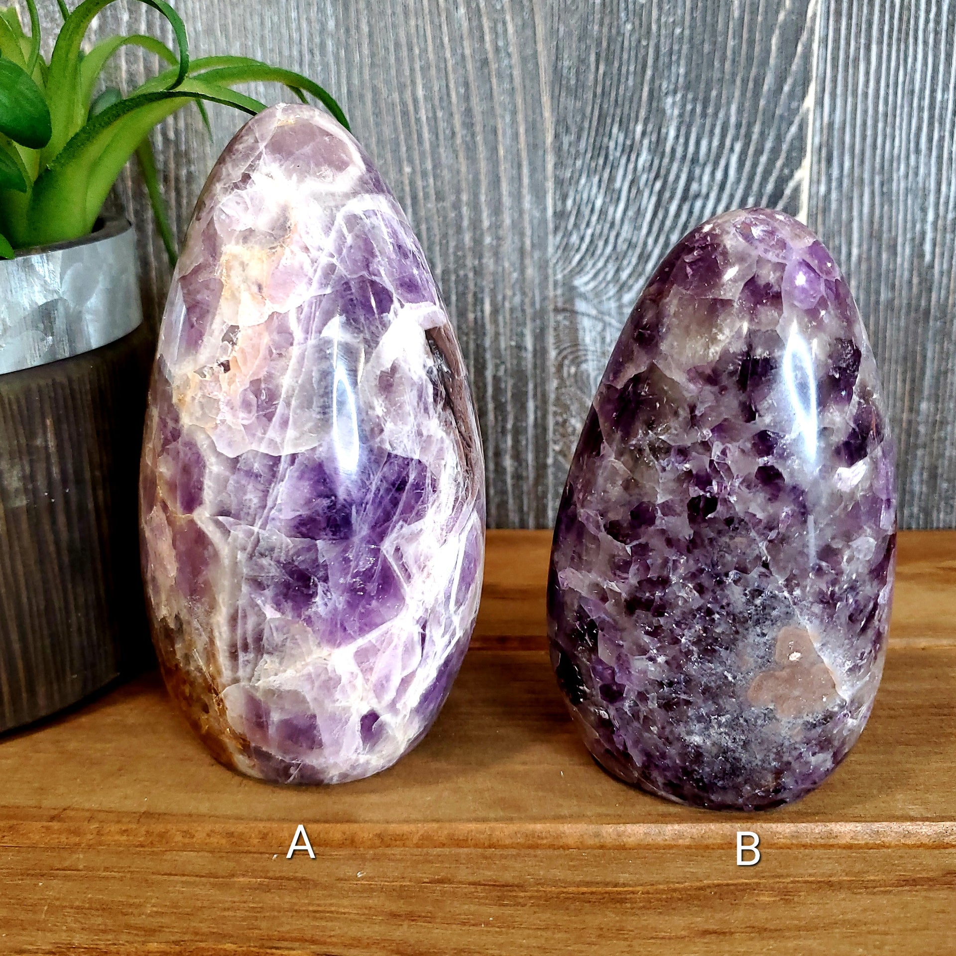 CHEVRON AMETHYST FREEFORM