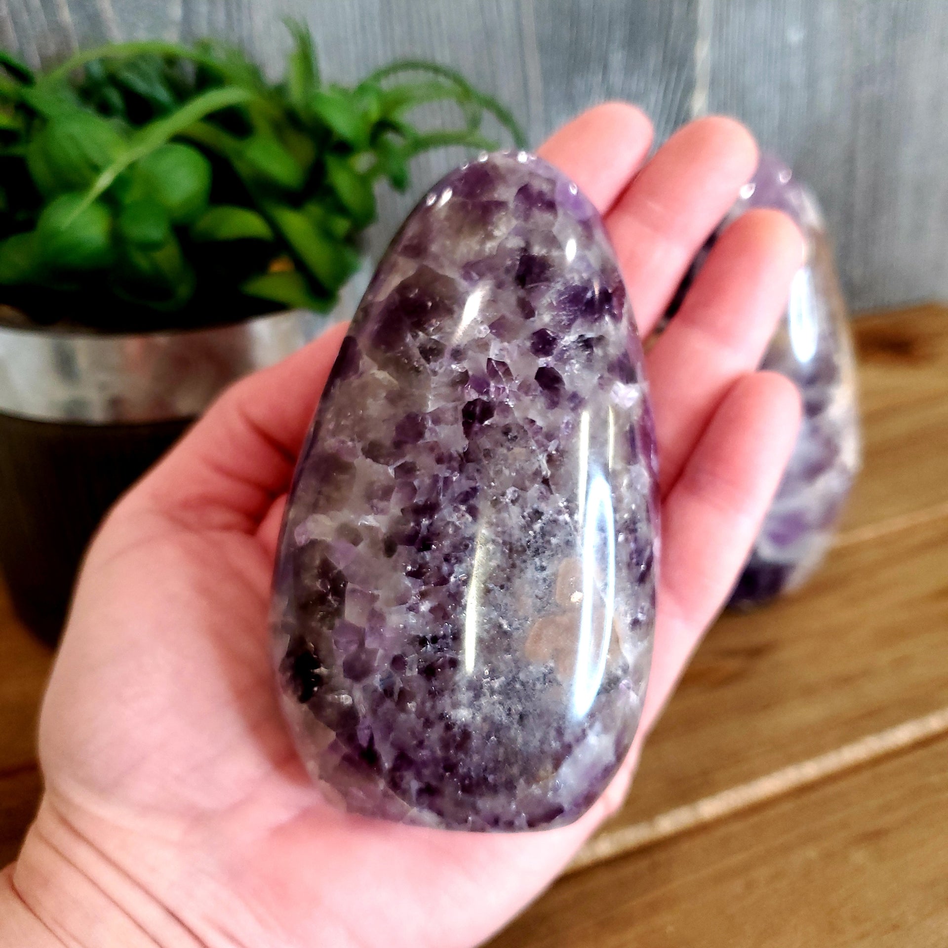 CHEVRON AMETHYST FREEFORM