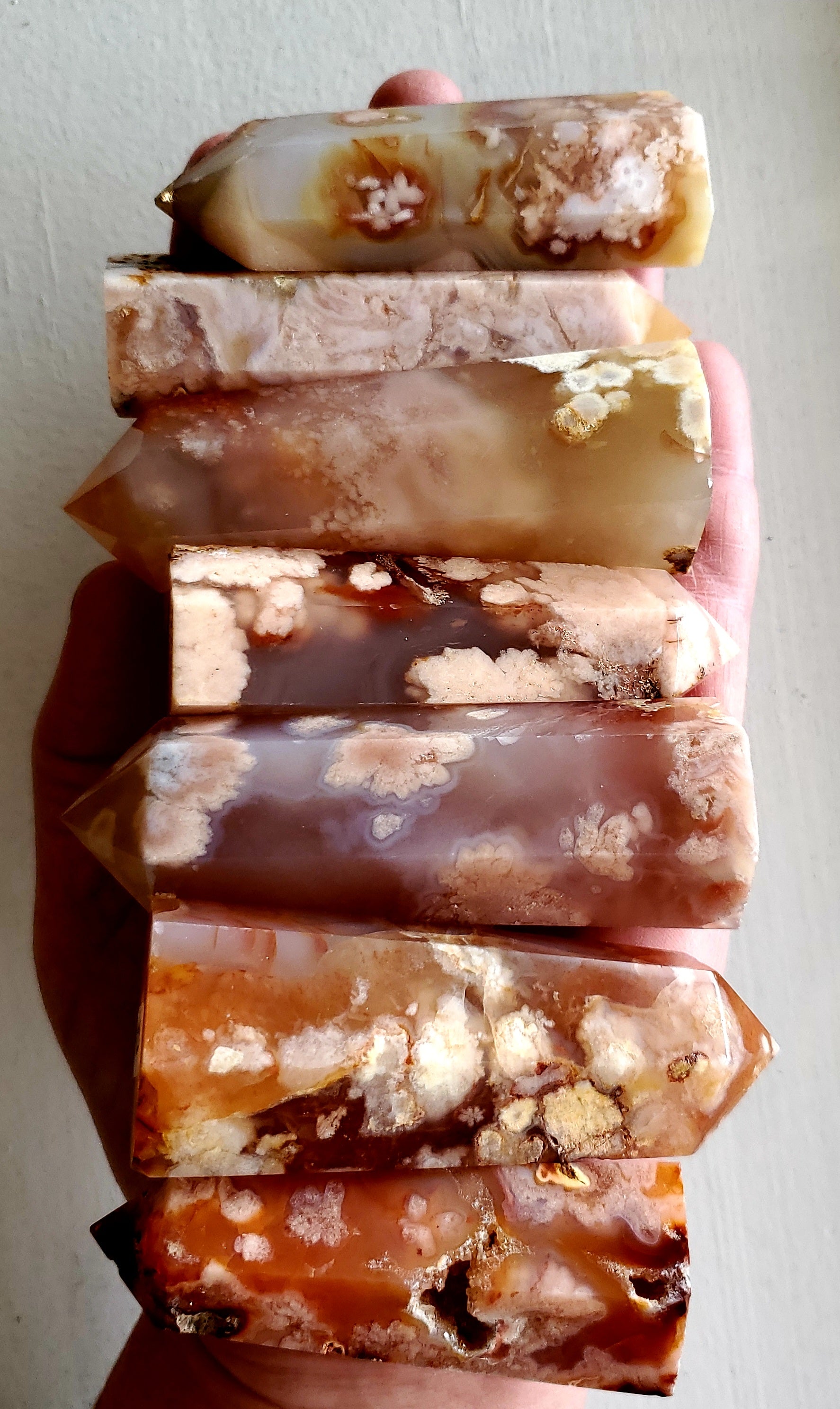 FLOWER AGATE POINT