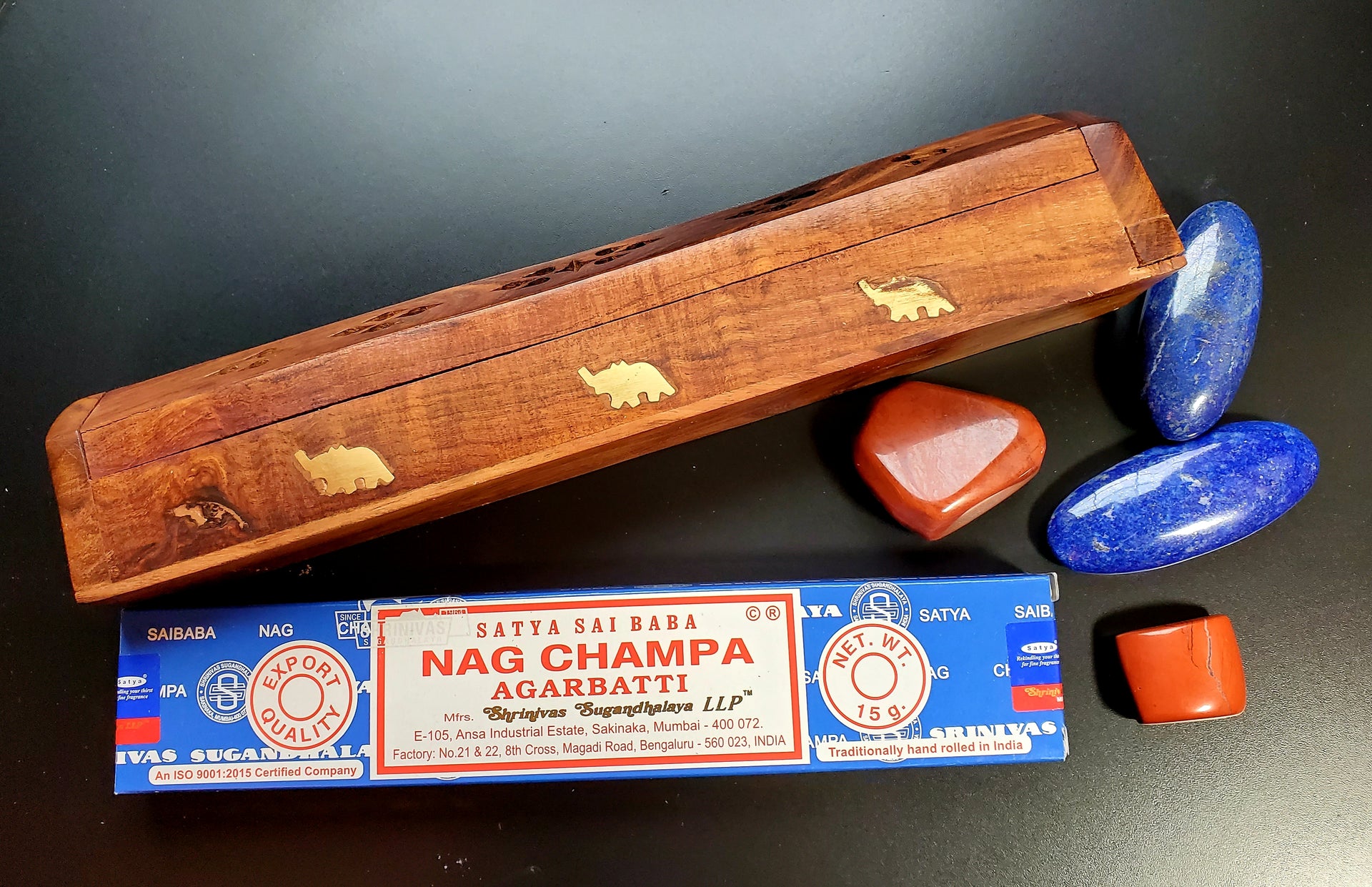 INCENSE WOOD BOX