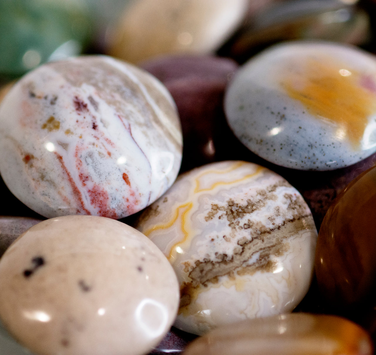 OCEAN JASPER ROUND TUMBLE