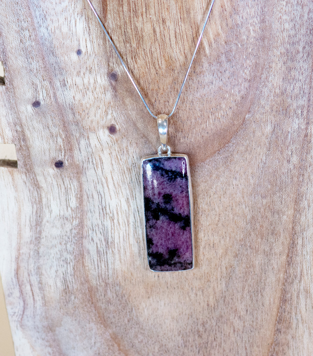 RHODONITE PENDANT