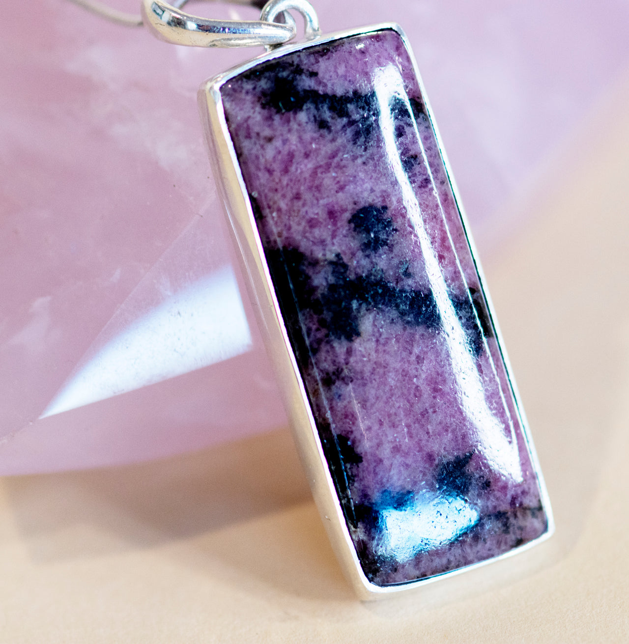 RHODONITE PENDANT