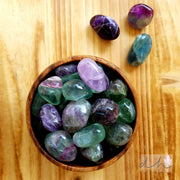RAINBOW FLUORITE TUMBLE