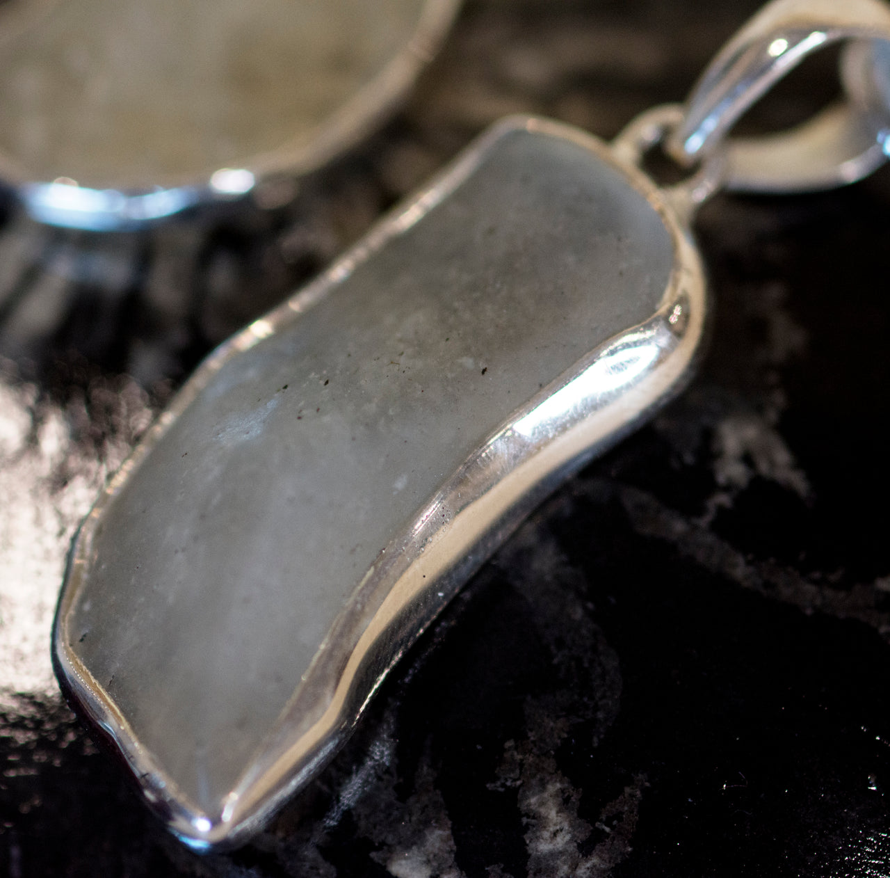 LIBYAN DESERT GLASS PENDANT