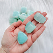 CARIBBEAN BLUE CALCITE TUMBLE