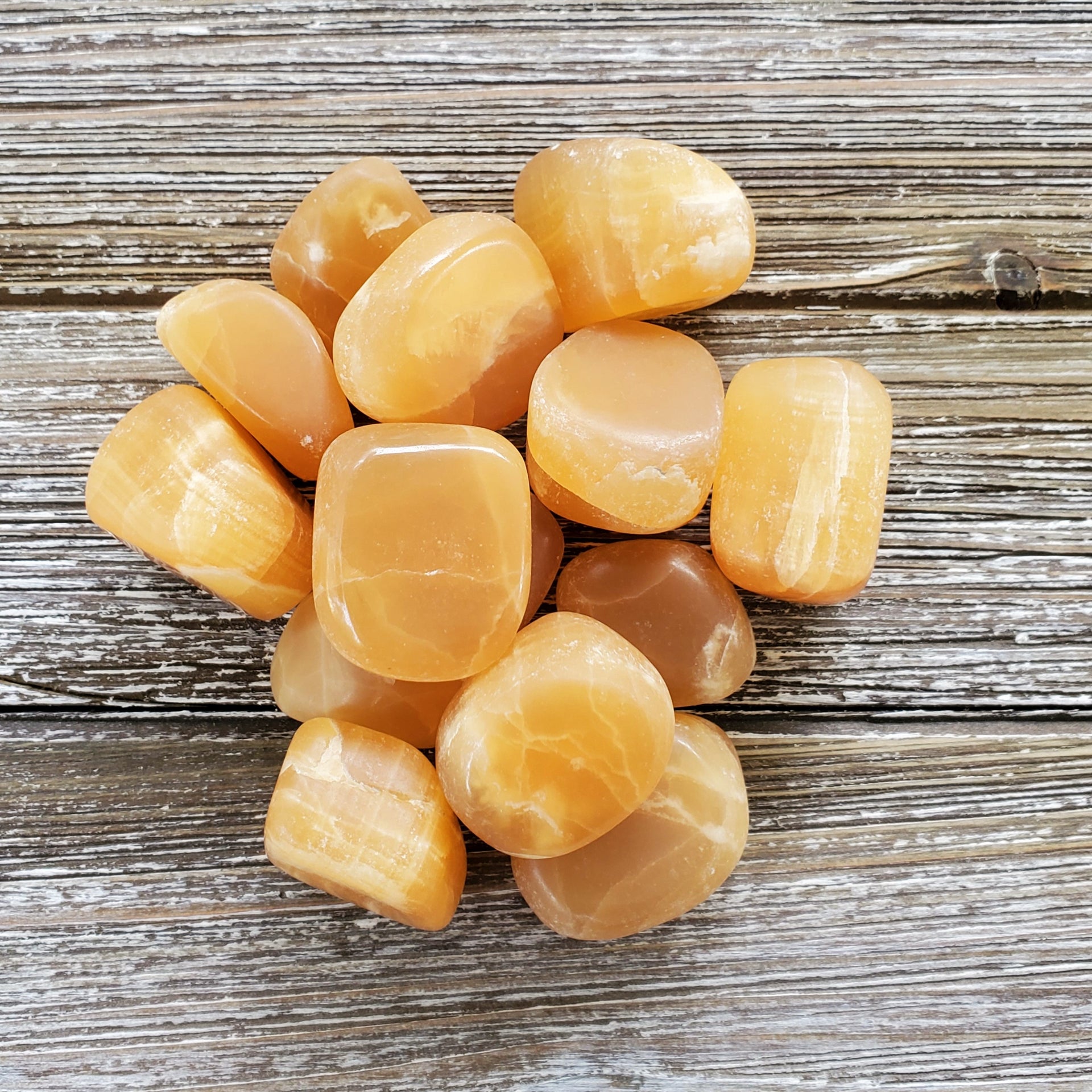 HONEY CALCITE TUMBLE