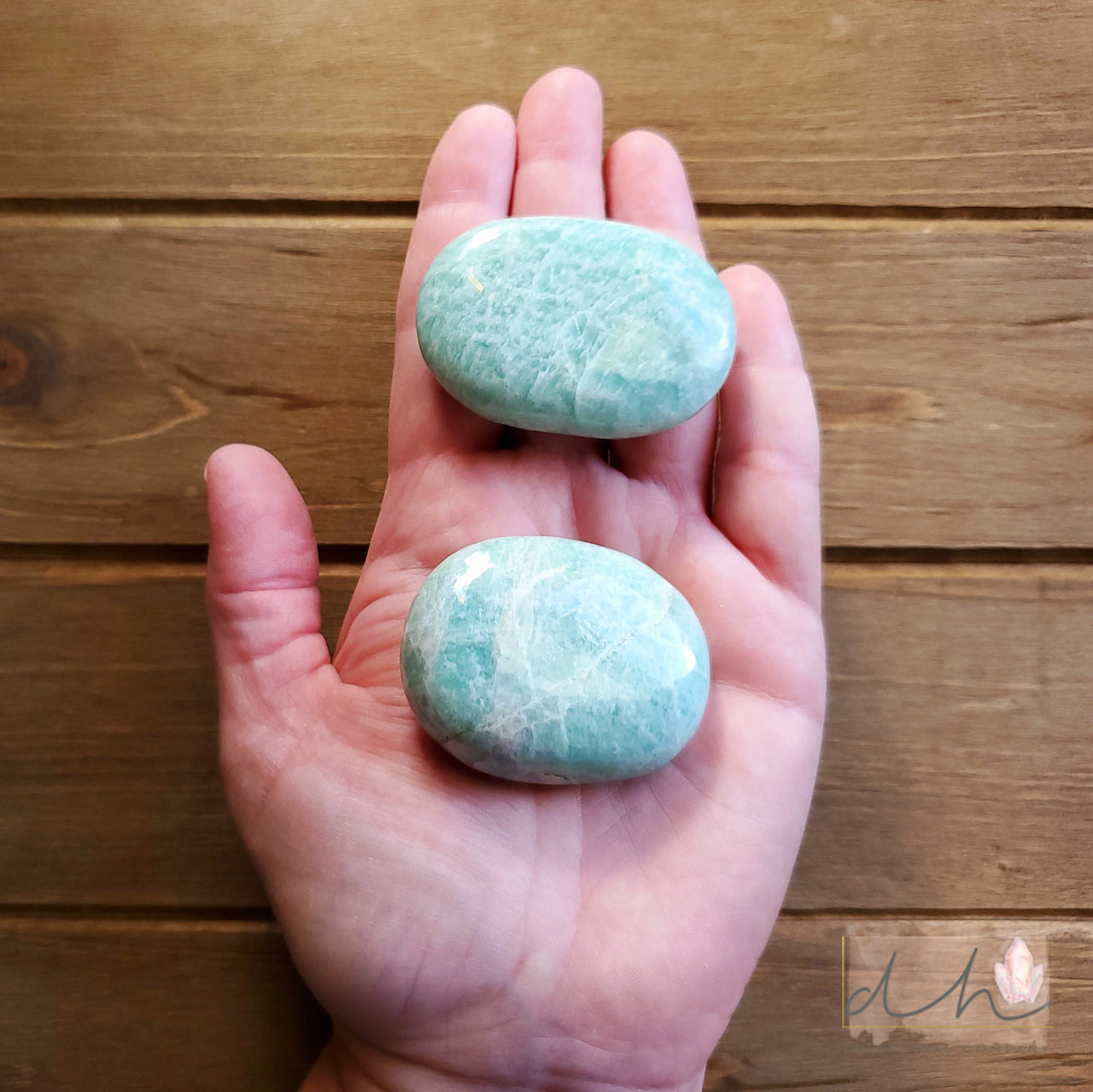 AMAZONITE PALM STONE