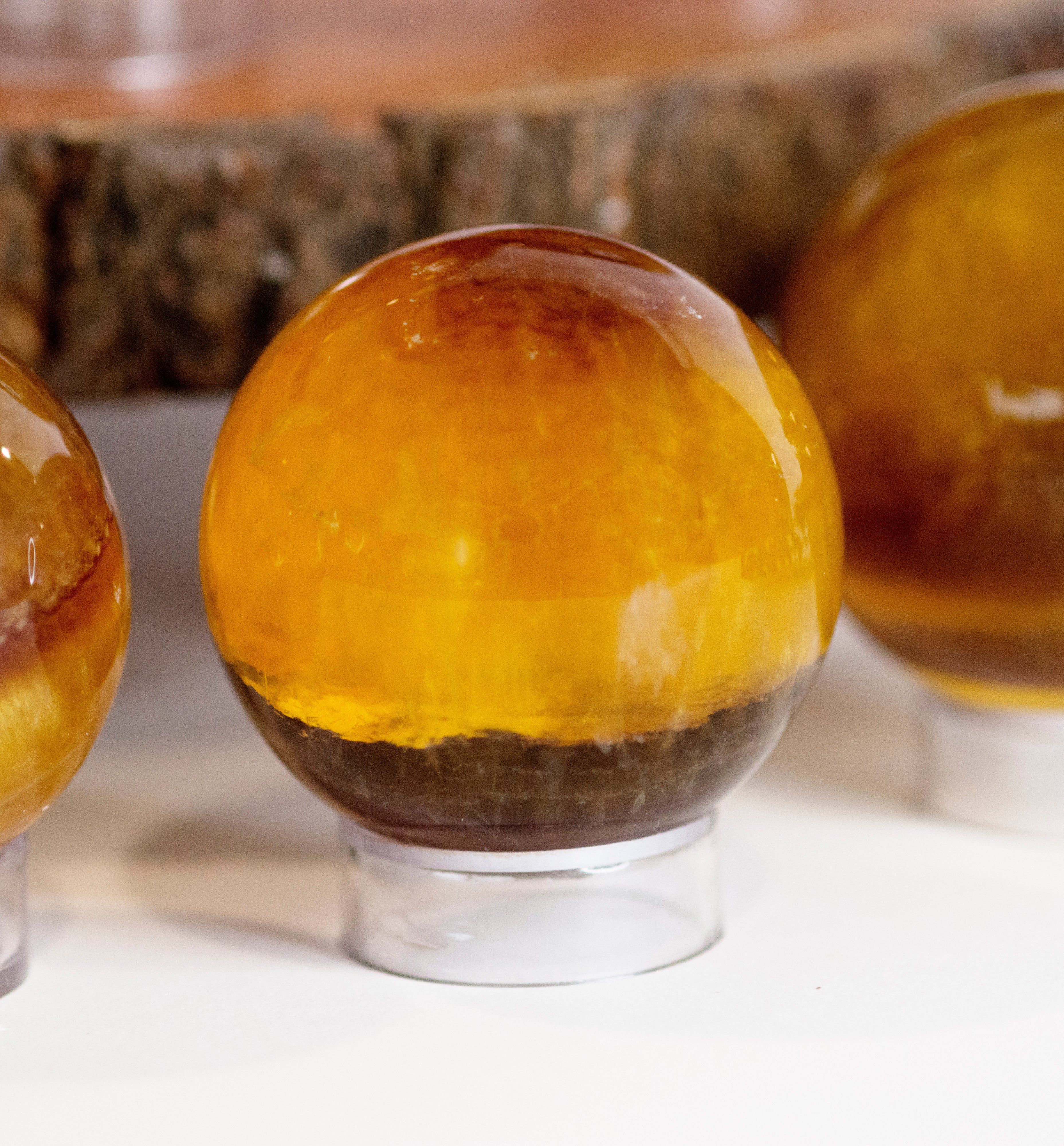 Yellow Fluorite Sphere outlet